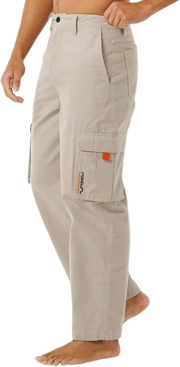 RIP CURL Men's Archive Ocean Tech Cargo Pant, Size 38, Stone, 01MMPA. RRP: