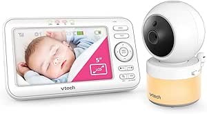 VTECH BM5600 5" Pan & Tilt Full Colour Video Baby Monitor, UNIT ONLY. NB: N