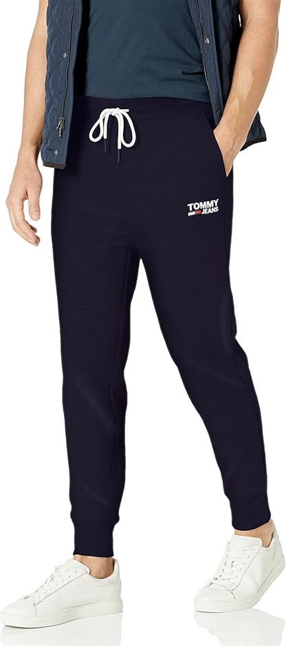 TOMMY HILFIGER Men's TJ Edward Jogger, Size 2XL, Sky Captain, 78F0249. RRP: