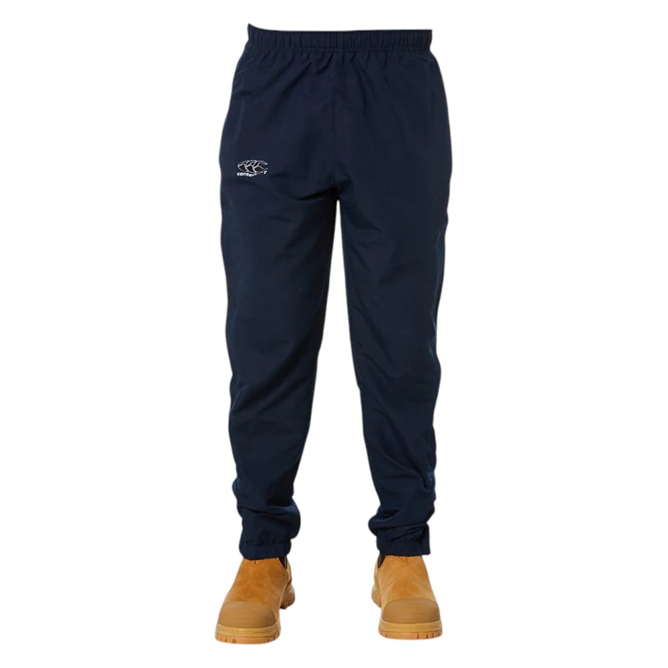 CANTERBURY Men's CCC Zip Track Pant, Size 3XL, Navy (769), QA009702. Buyer