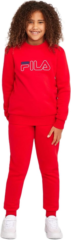 FILA Kid's Classic 2.0 Crew, Red, Size 16, ABW3788. RRP: $50. Buyers Note