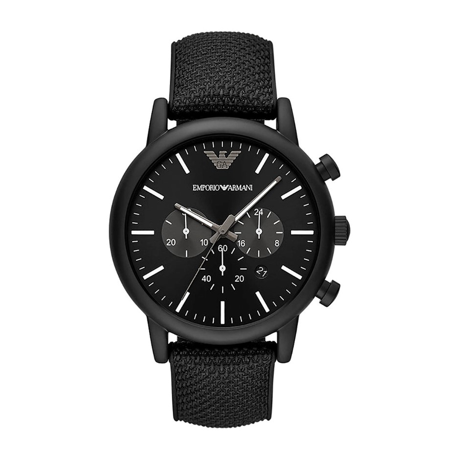 EMPORIO ARMANI Men's Luigi Chronograph Quartz Watch, Black, AR11450. Buyer