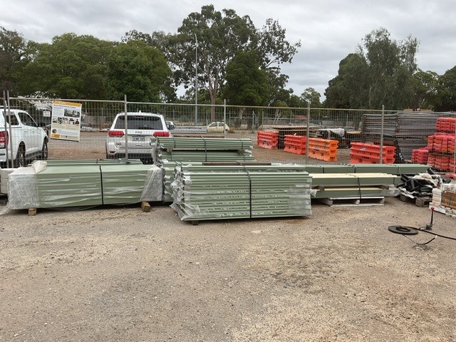 <p>Large Qty Of Colorbond Fencing Panels and Posts</p>