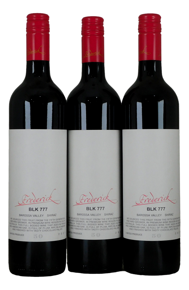 Frederick BLK 777 Shiraz 2021 (1x 750mL),