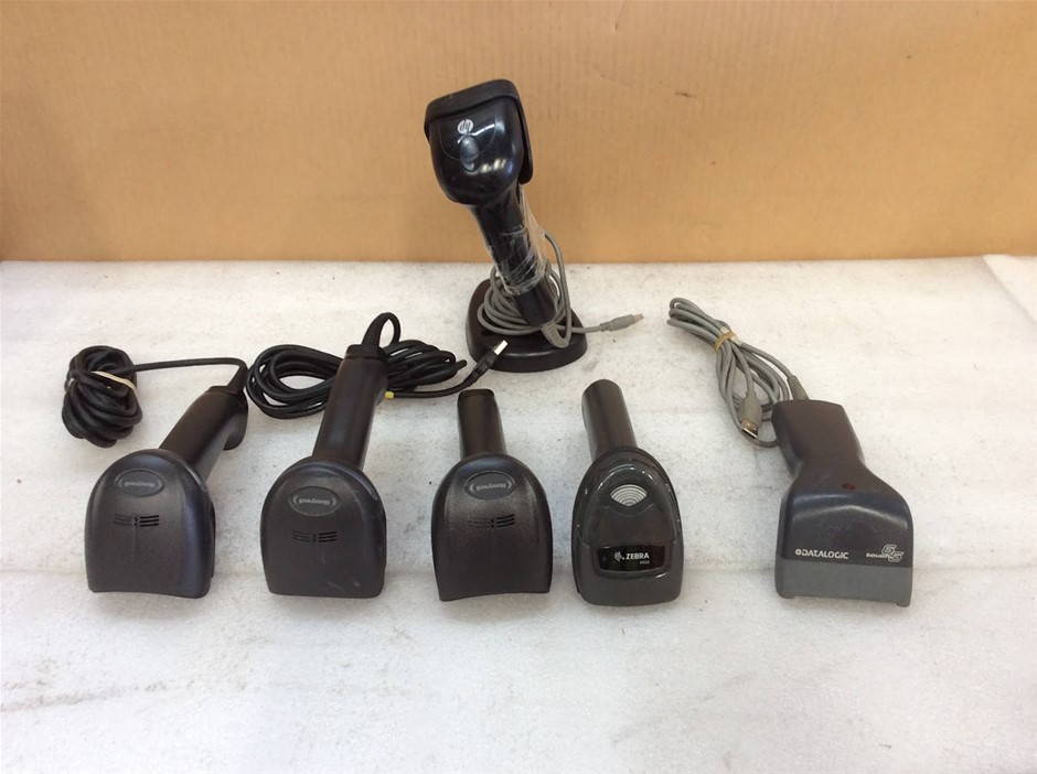 Mix Brand Mix Model Barcode Scanner (Lot of 6)