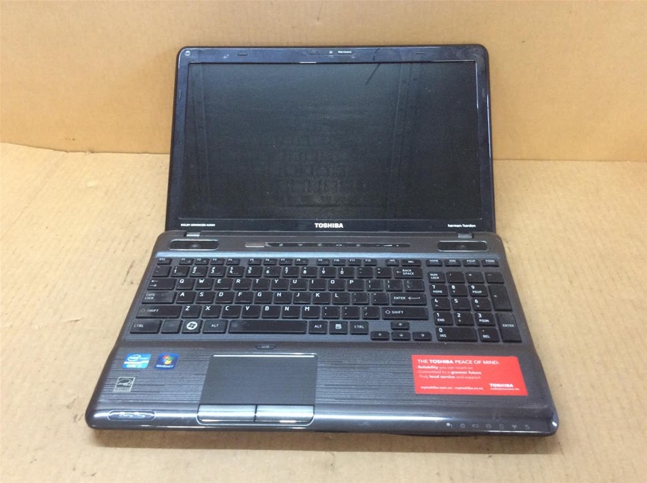TOSHIBA SATTELITE P750 Laptop I7-2630QM 4GBRAM 320GB Black
