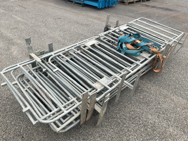 <p>Stack of Crowd Barriers </p>