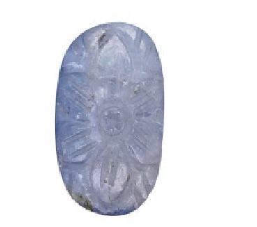 11.31 carat purplish blue Tanzanite Valua: USD 1,074.45