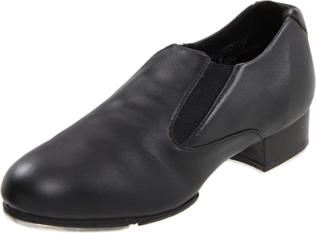 CAPEZIO Women's Slip-On Tap Shoes, Size 10.5 US, Black, (CG18). Buyers Not