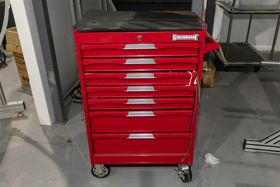 SIDCHROME 7 Draw Workshop Tool Chest (Mobile)