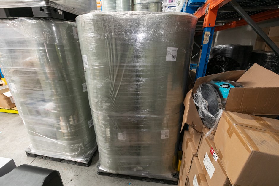 Face Protection Masks Manufacturing Component Stock (Unused)