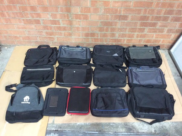 Lenovo/HP Mixed Brand & Model Laptop Bags/Backpack/carrying case(Lot of 13)
