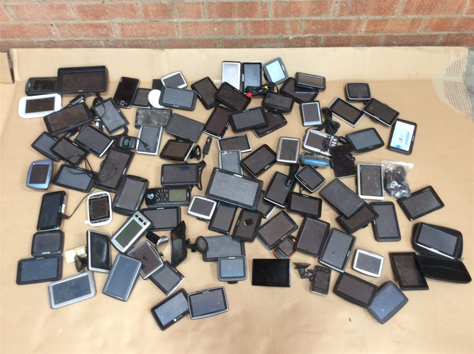 Mixed Brand Assorted GPS Navigation Devices