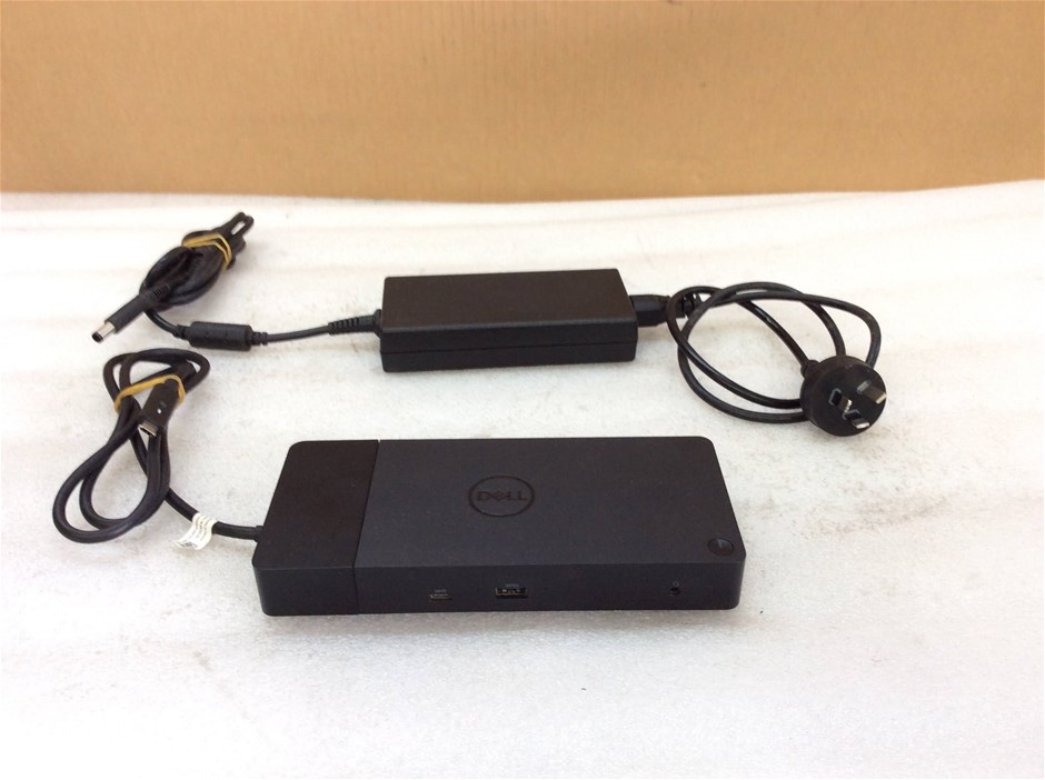 Dell WD19 Laptop Docking Station With 180W AC Adapter