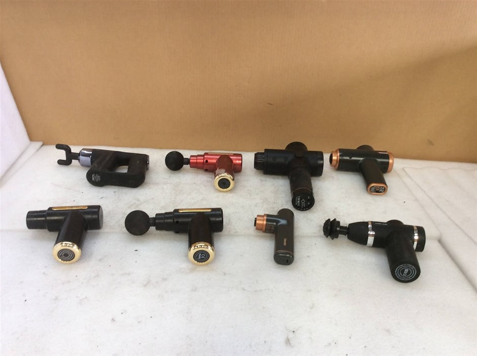 Mix Brand Mix Model Massage Guns (Lot of 8)