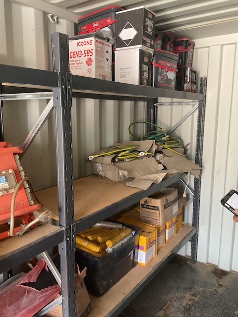 <p>Contents Of 3 Shelves</p>