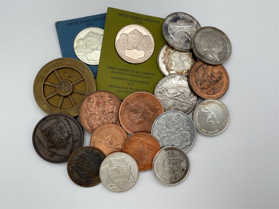 Approx. 18 x NZ Commemorative Medals, c. 1956-1980