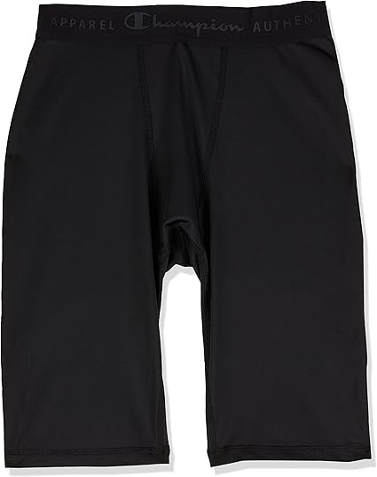 CHAMPION Men's Power Core Long Short, Size XL, Black, AX99N Buyers Note -