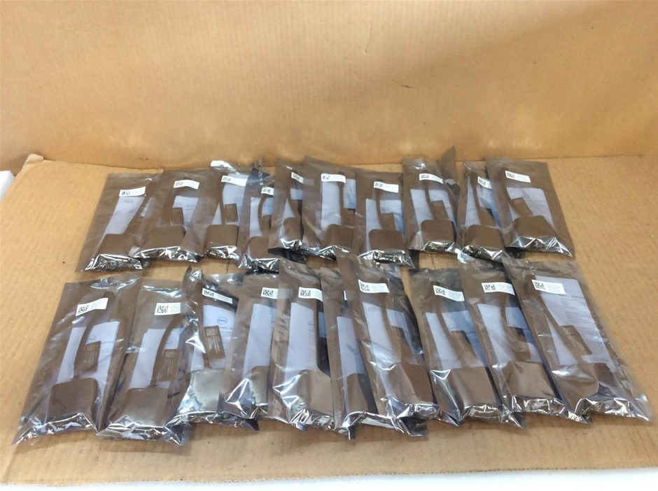 DELL Mini DisplayPort to VGA Adapter - New (Lot of 20)