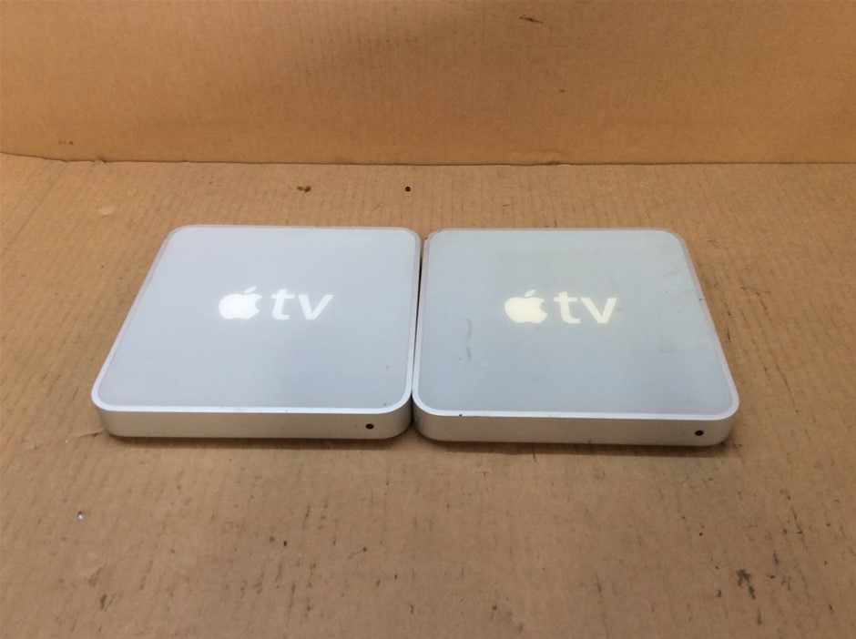 Apple Original 1st Generation A1218 TV (Lot of 2)