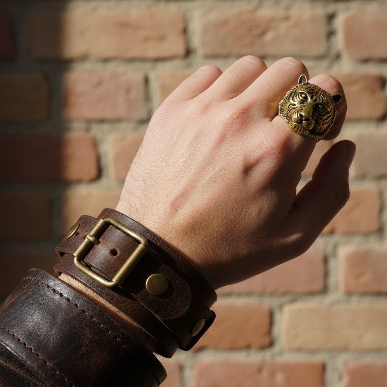 Italy Stamps 925 Silver Hip Hop Men's Ring (Stamps)-10 US