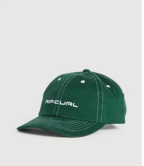 RIP CURL Men's DosedAdjustable Cap, 1Size, Trekking Green, RRP: $40.  Buyer