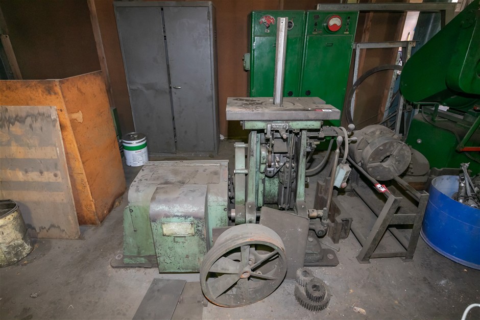 Mitts & Merrill Thread Seating Machine