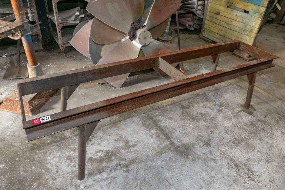 Fabricated Machine Table