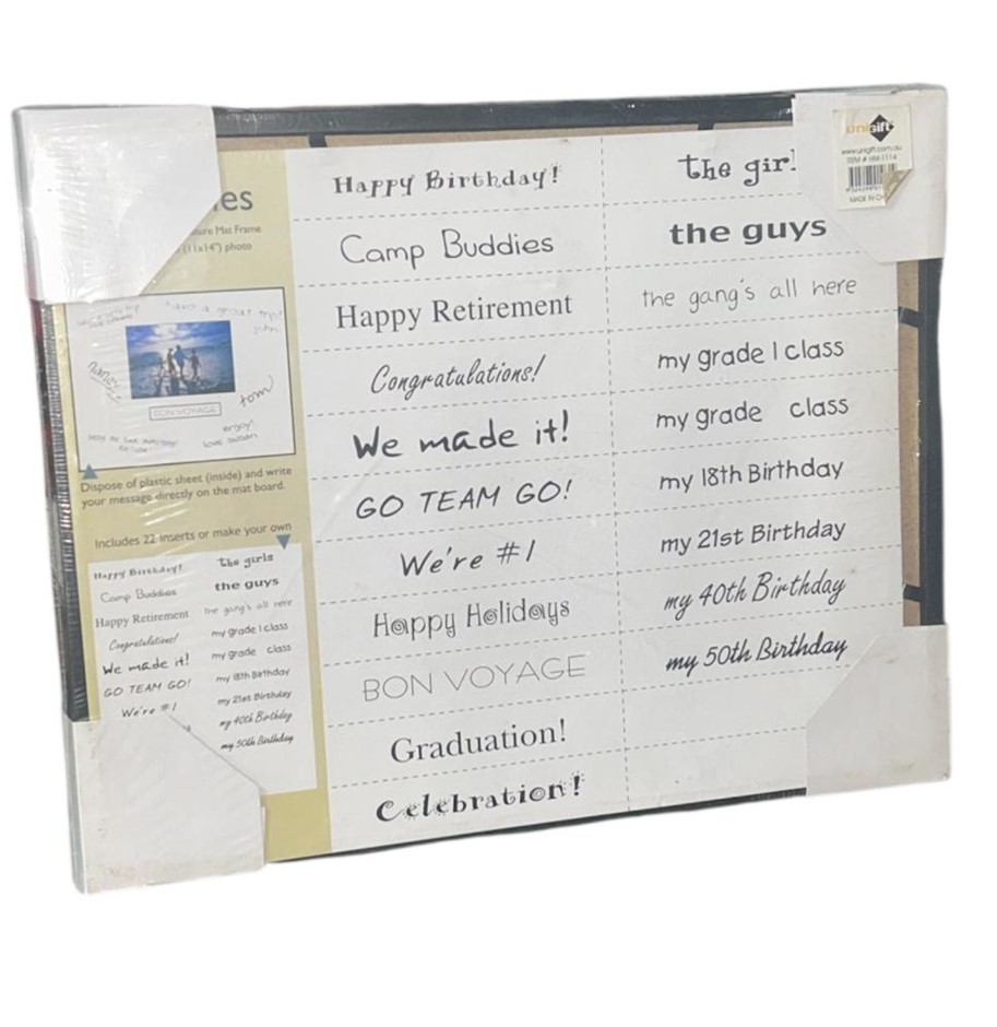 Signature Mat Frame (11x14")