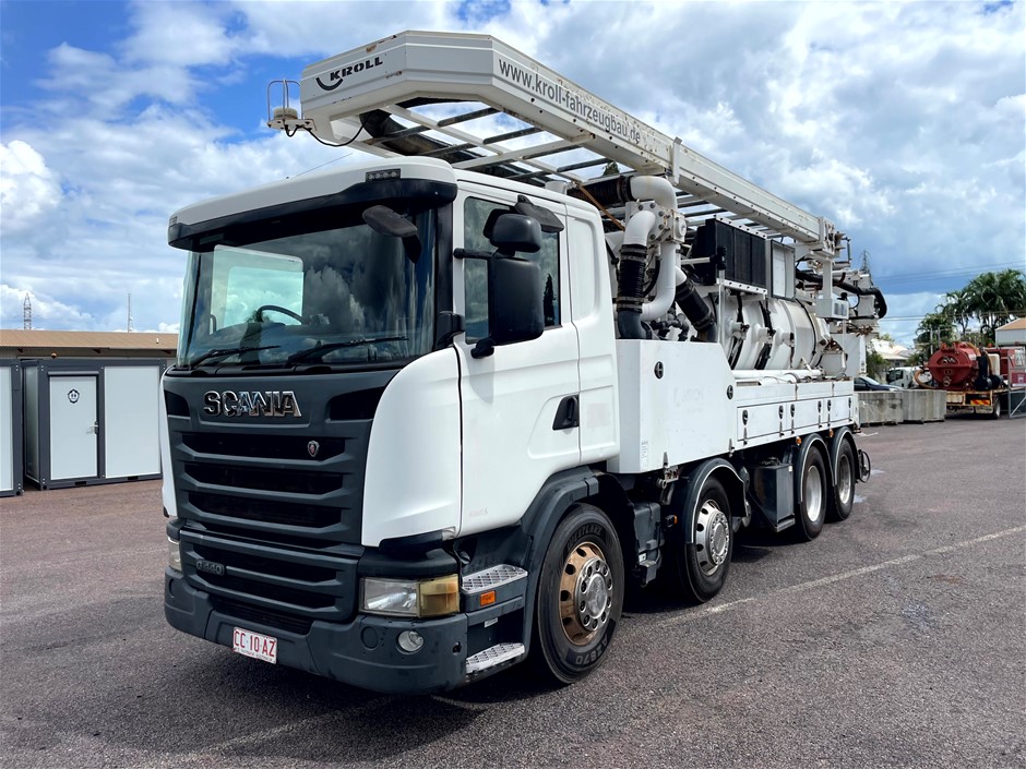 2013 Scania G440 8 x 4 Kroll Vacuum Truck