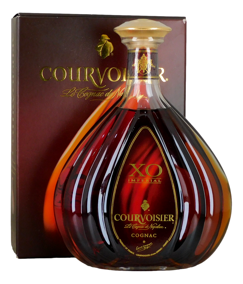 XO Imperial Courvoisier Cognac (1x 700mL), France. Cork Closure.
