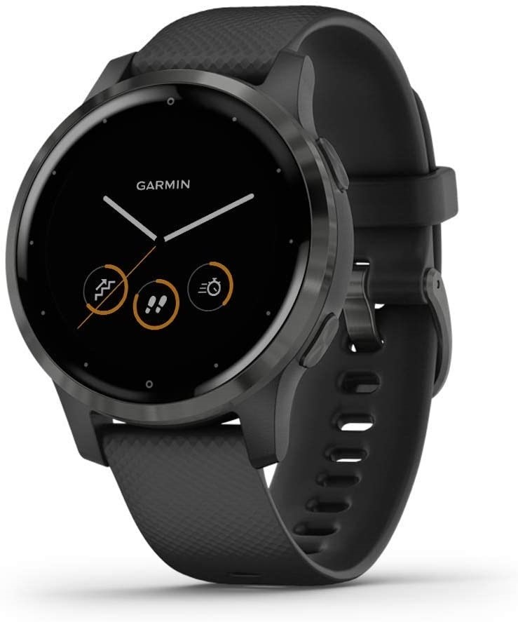 GARMIN Vivoactive 4S GPS Smartwatch, 20 Preloaded Sport Apps, 010-02172-11.