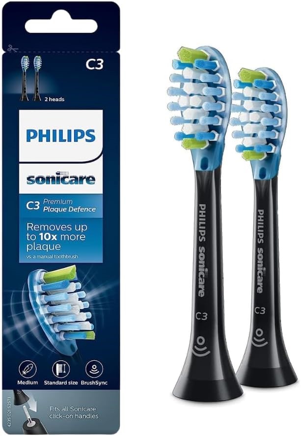 Philips Sonicare Electric Toothbrush Heads - C3 Premium Plaque Defense Stan