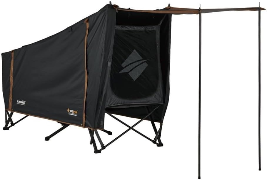 OZTRAIL Easy Fold Blockout 1 Person Stretcher Tent - Reduce Heat and Light,