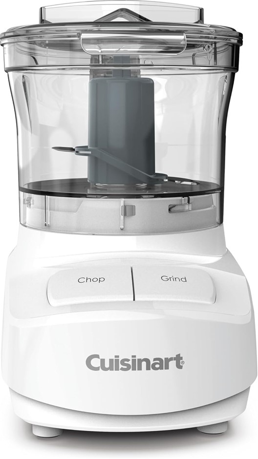 CUISINART 3-Cup Mini Chopper, Stainless Steel Blade, 2 Speed Settings, 250W