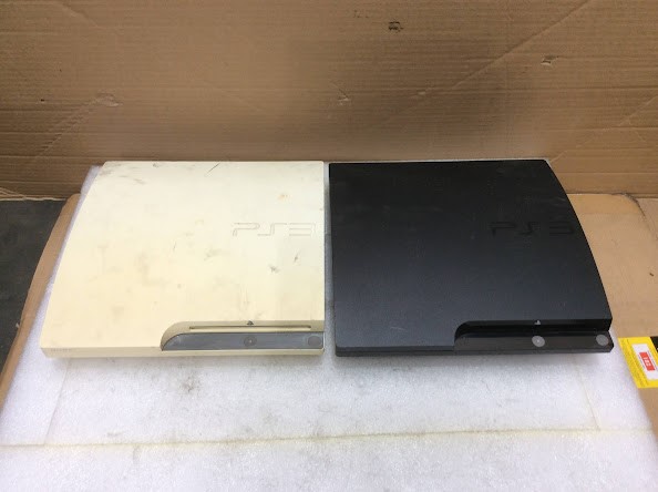 Sony PlayStation 3 CECH-2512B&CECH-2002A Console (Lot of 2)