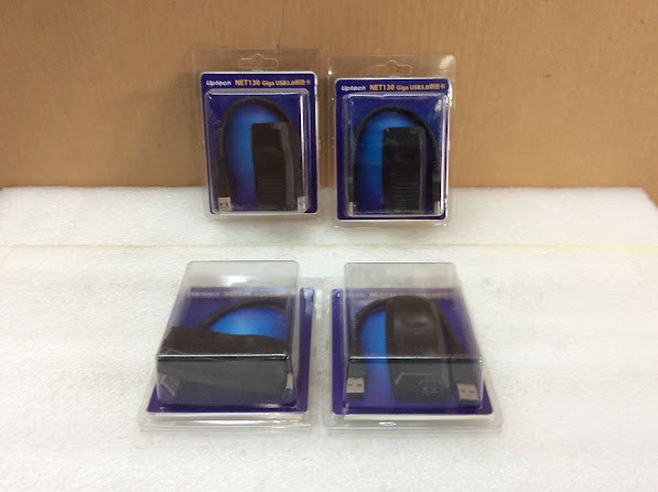 Uptech NET130 Giga USB3.0 Network Card New (Lot of 4)