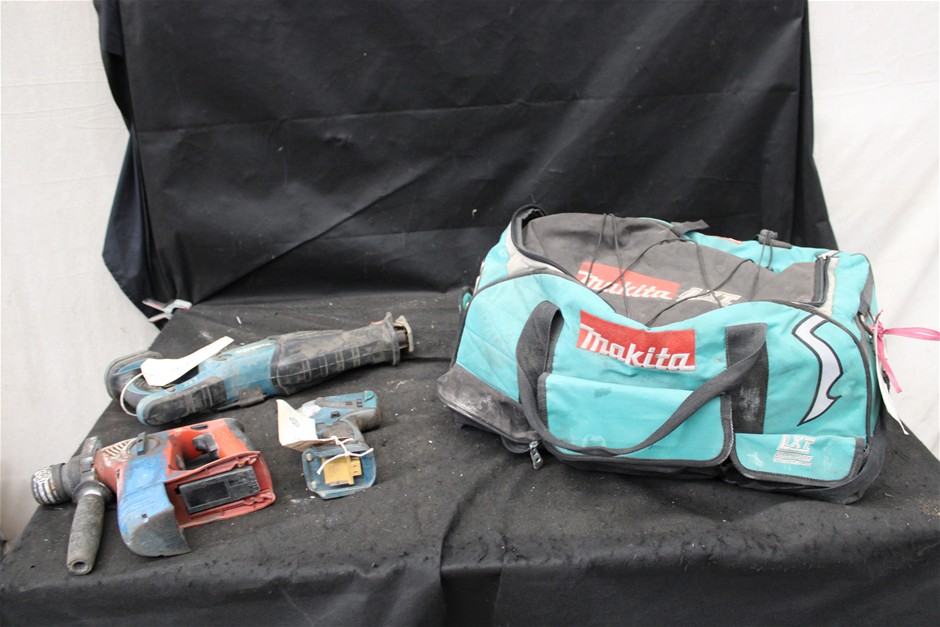 Assorted Tools Including Makita