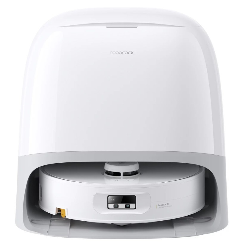 ROBOROCK Qrevo Curv2 Flow Vacuum, PR-QC2F02-03-WHT. NB: Used.