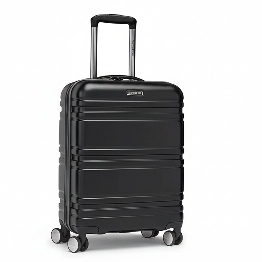 SAMSONITE Parallax Hardside Luggage Case, Carry-on, Black (23x55x39cm) Code