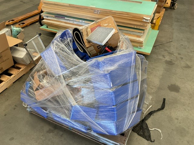 <p>Pallet Containing Assorted Parts to fit Rivian</p>