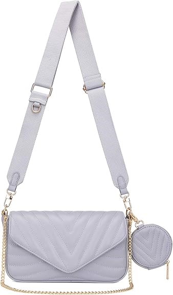 ANT EXPEDITION Small Quilted Crossbody Bag Women Multi Pochette with Coin P