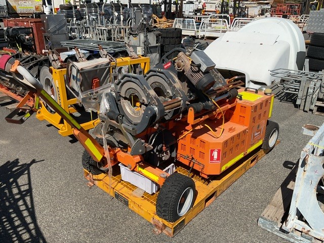 Metal Skid Facer Heaterplate Pallet Of