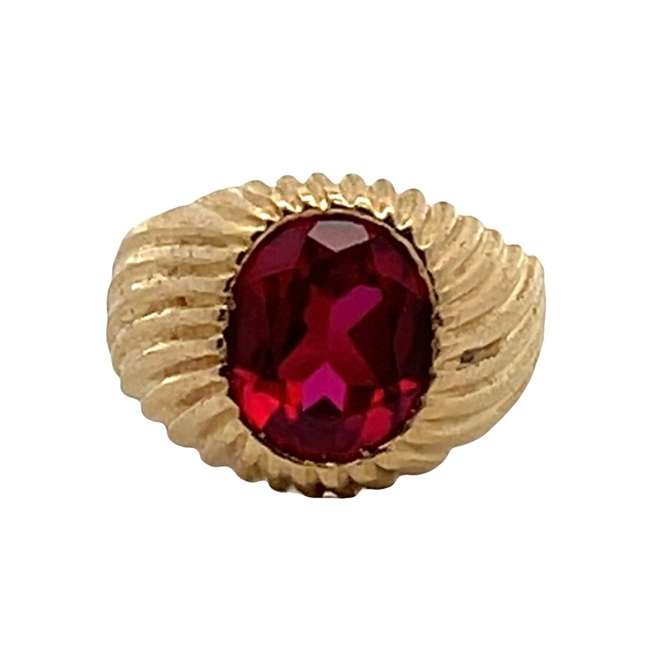 9ct Yellow Gold 0.25ct Diamond Cluster Ring