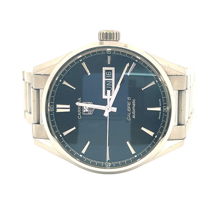 TAG Heuer Carrera Calibre 5 Automatic Watch, reference WAR201A