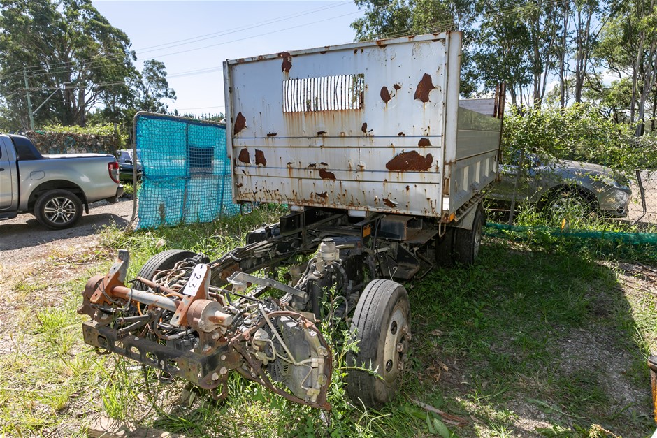 Hino Truck Chassis with Tipping Tray