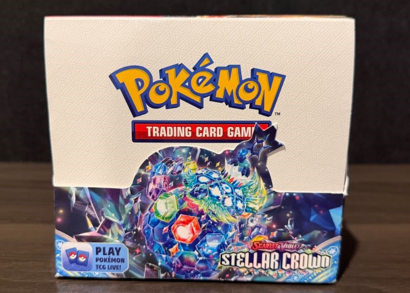 Pokemon Stellar Crown Booster Box - Opened