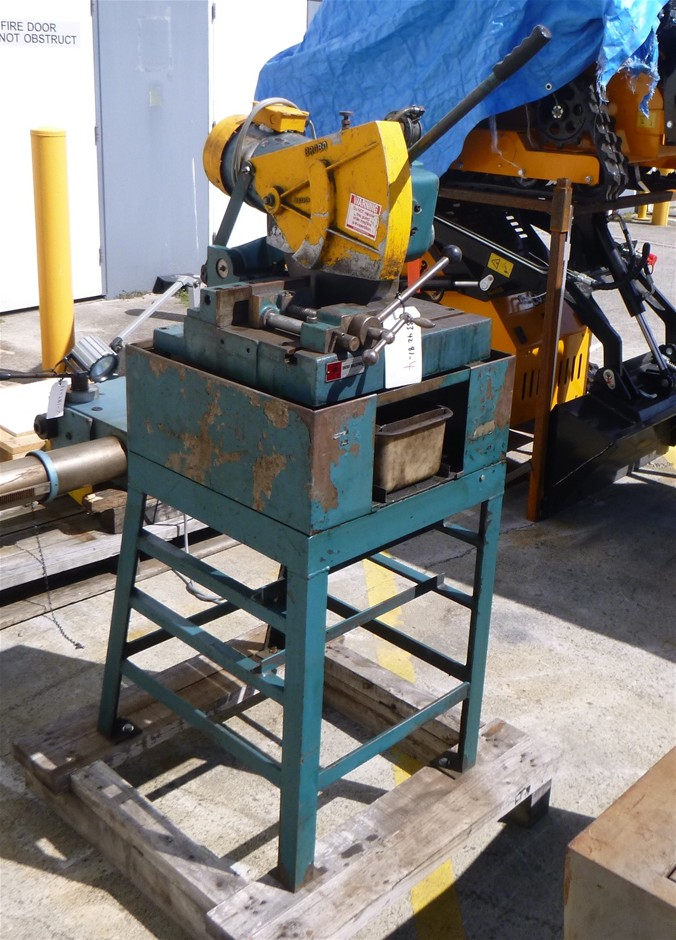 Brobo Waldown S300C Cold Cut Metal Saw fitted to Stand