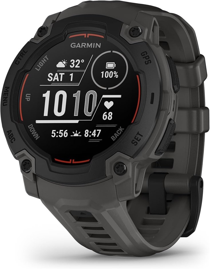 Garmin Instinct E, 45 mm, Black Bezel with Charcoal Band. NB: Minor Use.