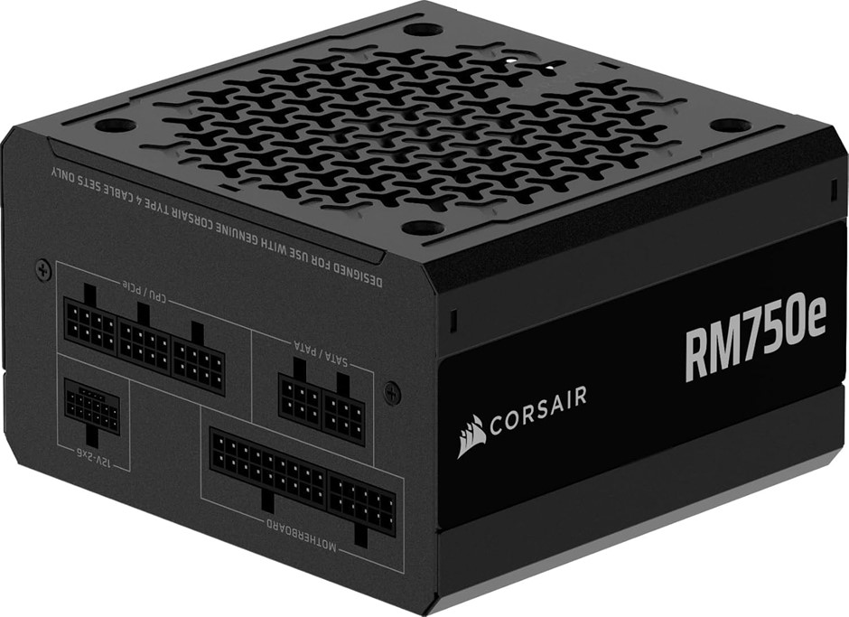 CORSAIR RM750e (2025) Fully Modular Low-Noise ATX Power Supply with 12V-2x6